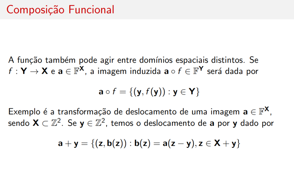 Composição sobre domínio