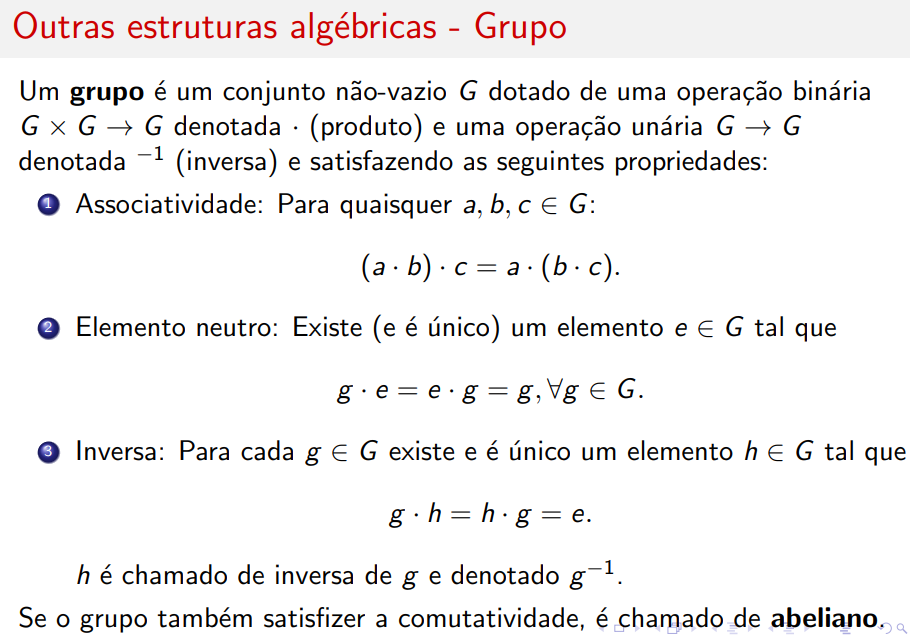 Definição de Grupo