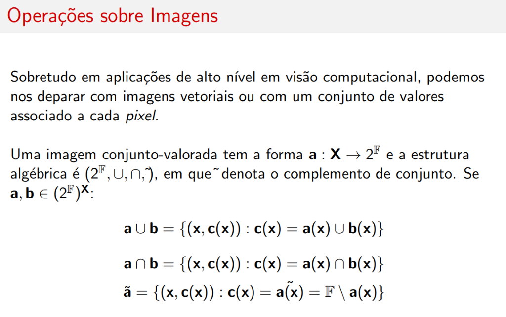 Imagens conjunto-valoradas