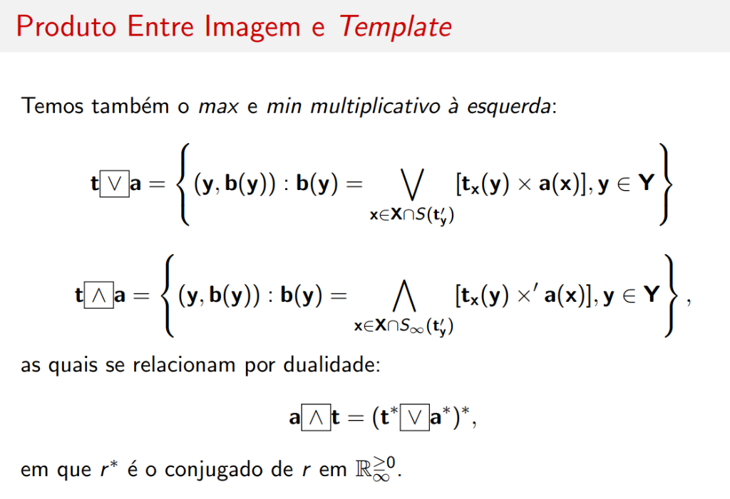 Multiplicativo esquerda