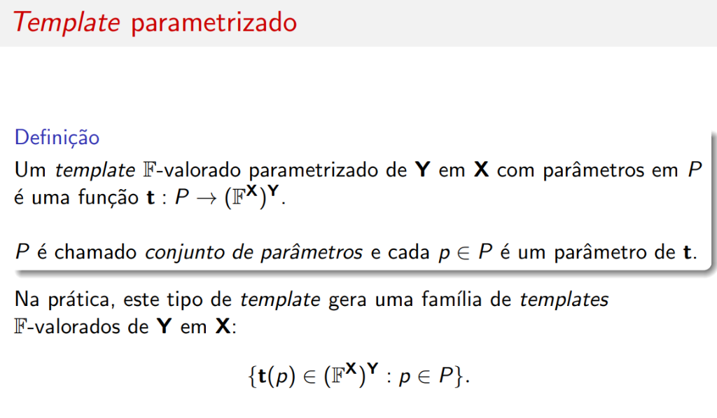 Template parametrizado